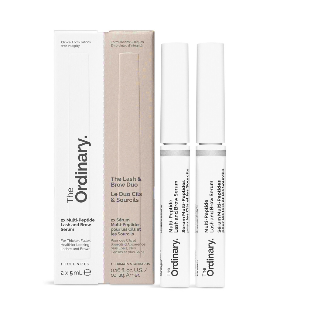 [769915233278] The Ordinary Multi-Peptide Lash & Brow Serum – Dual Pack 2×5 ml