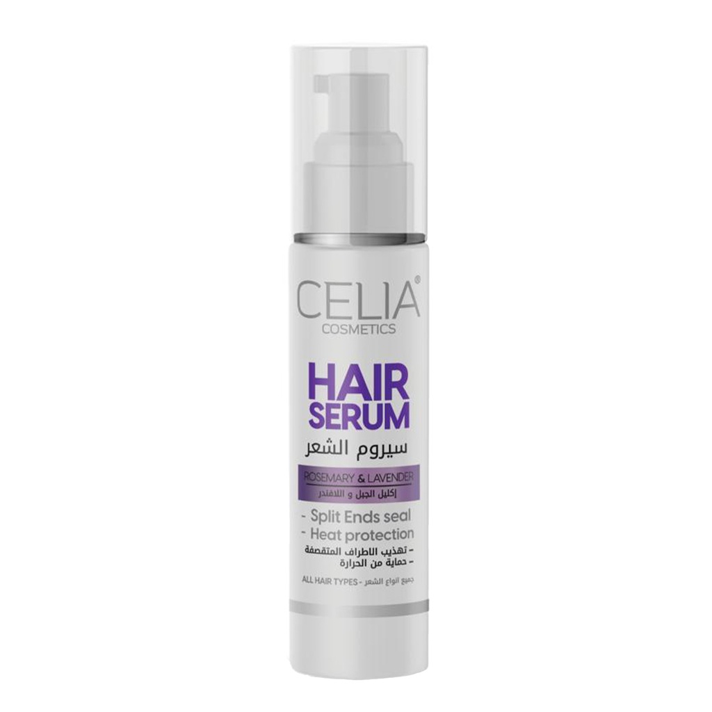 [6253364303612] Celia Damaged Hair Rebuilding Serum with Rosemary and Lavender Oils