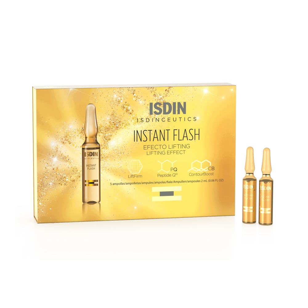 ISDIN Hyaluronic Booster Serum with Peptides - 10 Ampoules x 2 ml