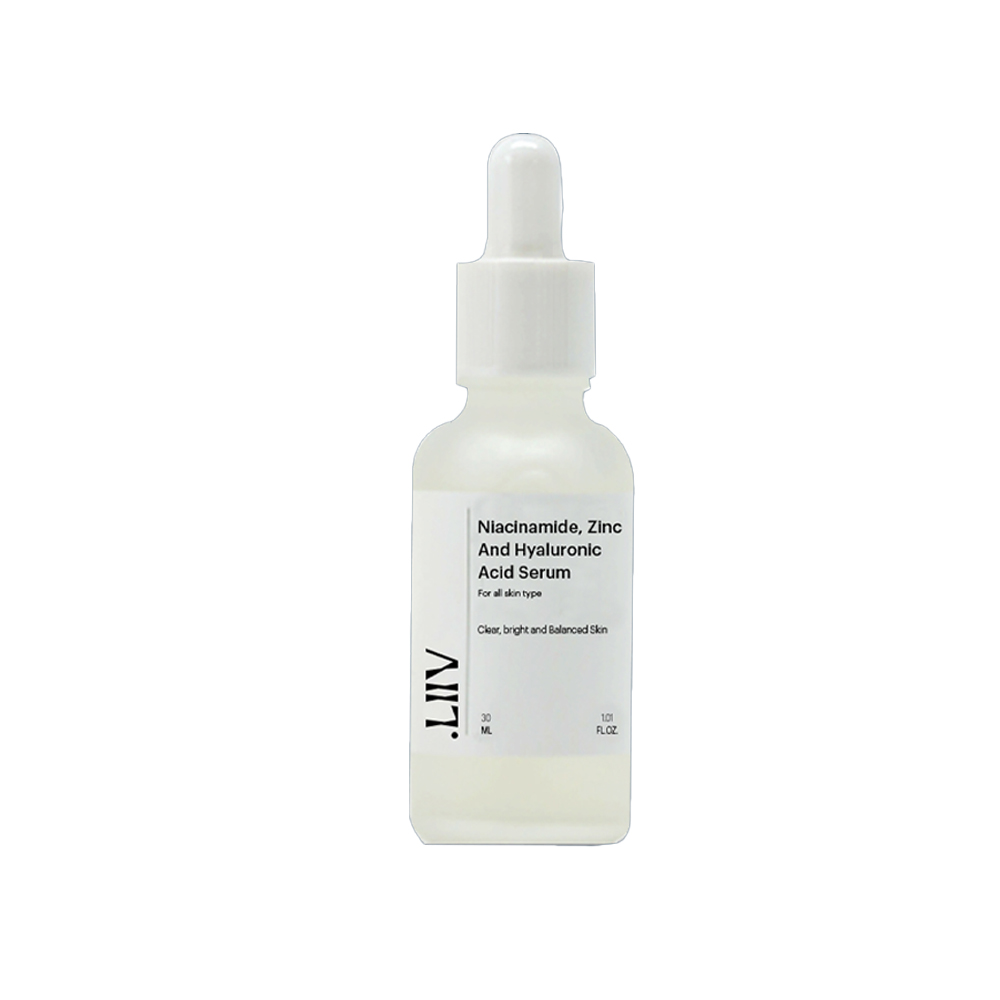 [728204048993] Leaf Niacinamide, Zinc and Hyaluronic Acid Serum - 30 ml