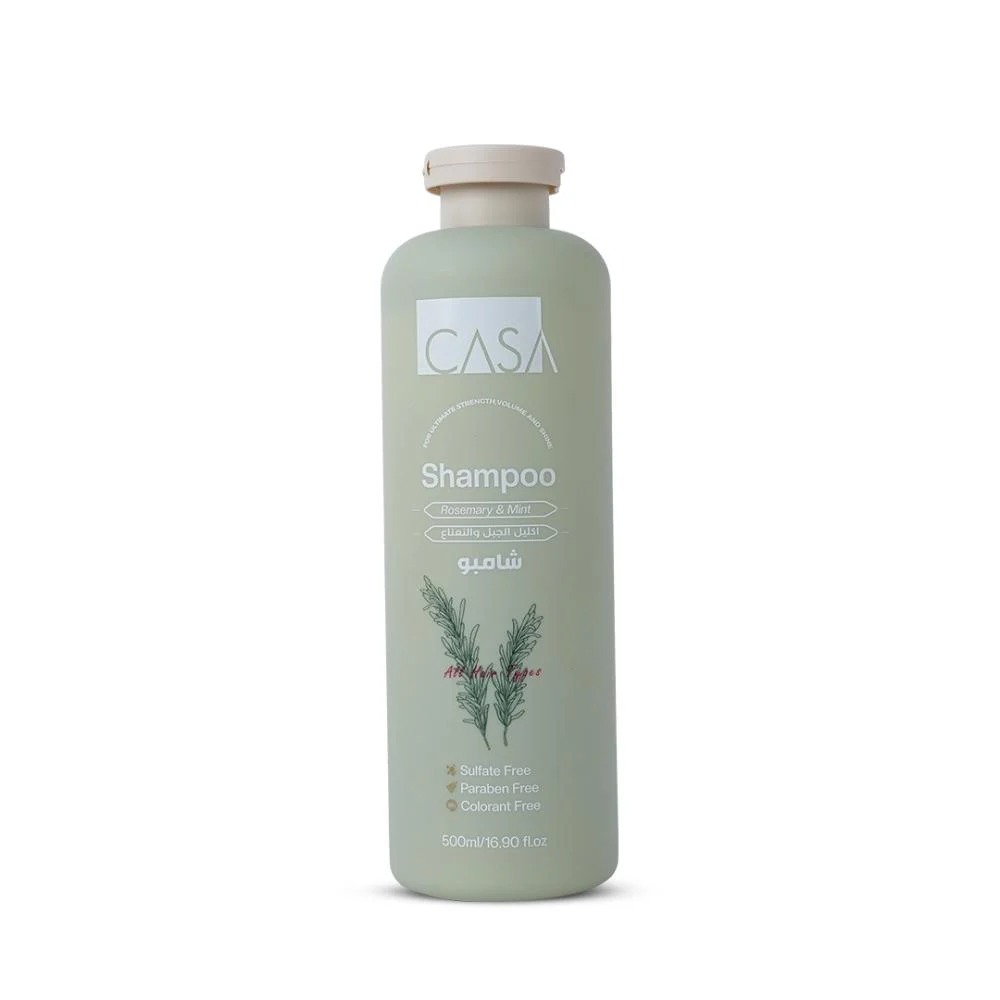 [5061015134314] Casa Rosemary & Peppermint Shampoo – 500 ml