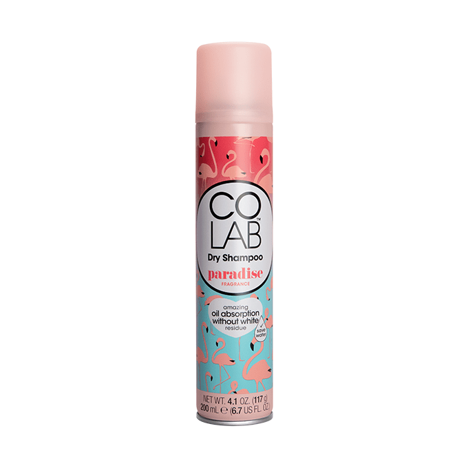 [5016155128518] COLAB Tropical Corrector Dry Shampoo – Garden Rose Scent – 200ml