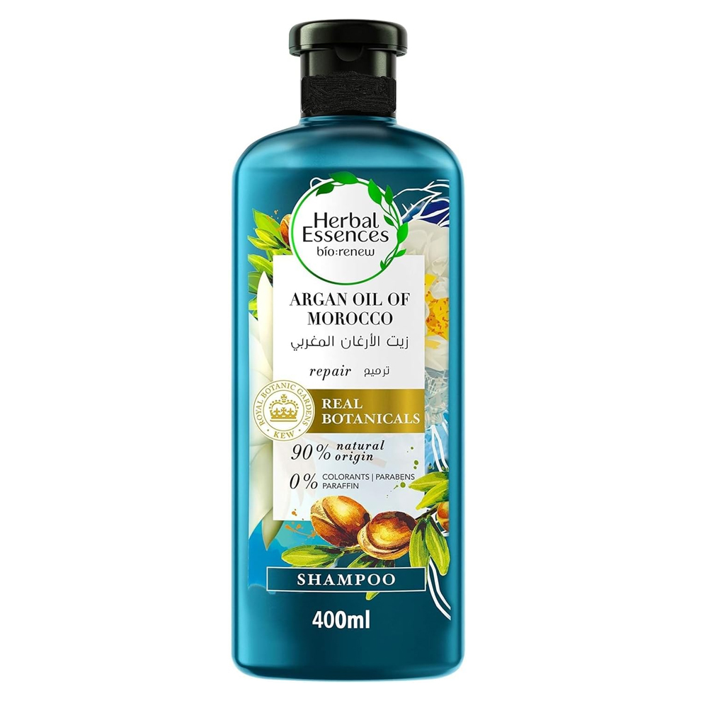 [8001090662057] Herbal Essences Moroccan Argan Oil Hair Renewal & Repair Shampoo – 400ml