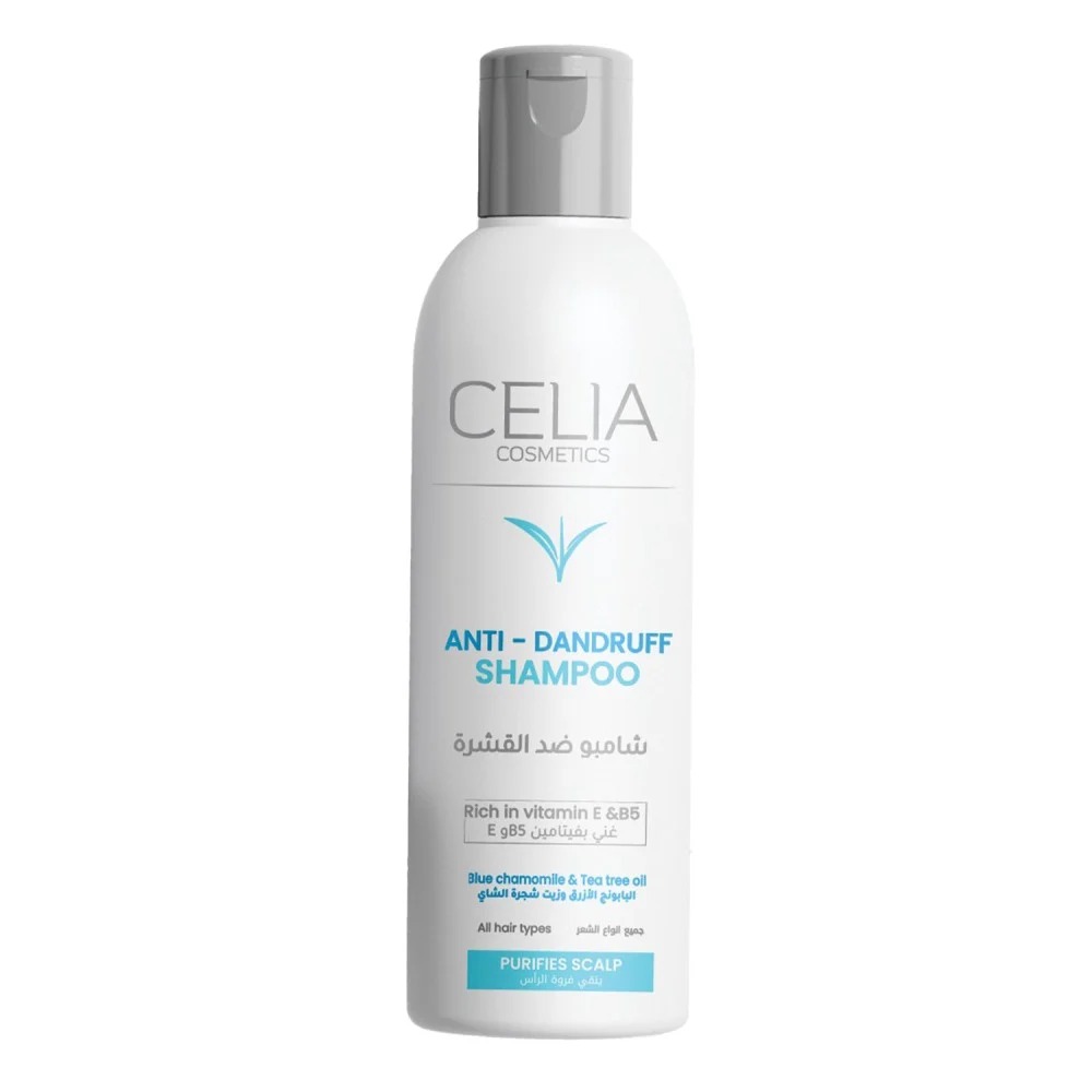 Celia Anti-Dandruff Shampoo with Blue Chamomile & Tea Tree Oil