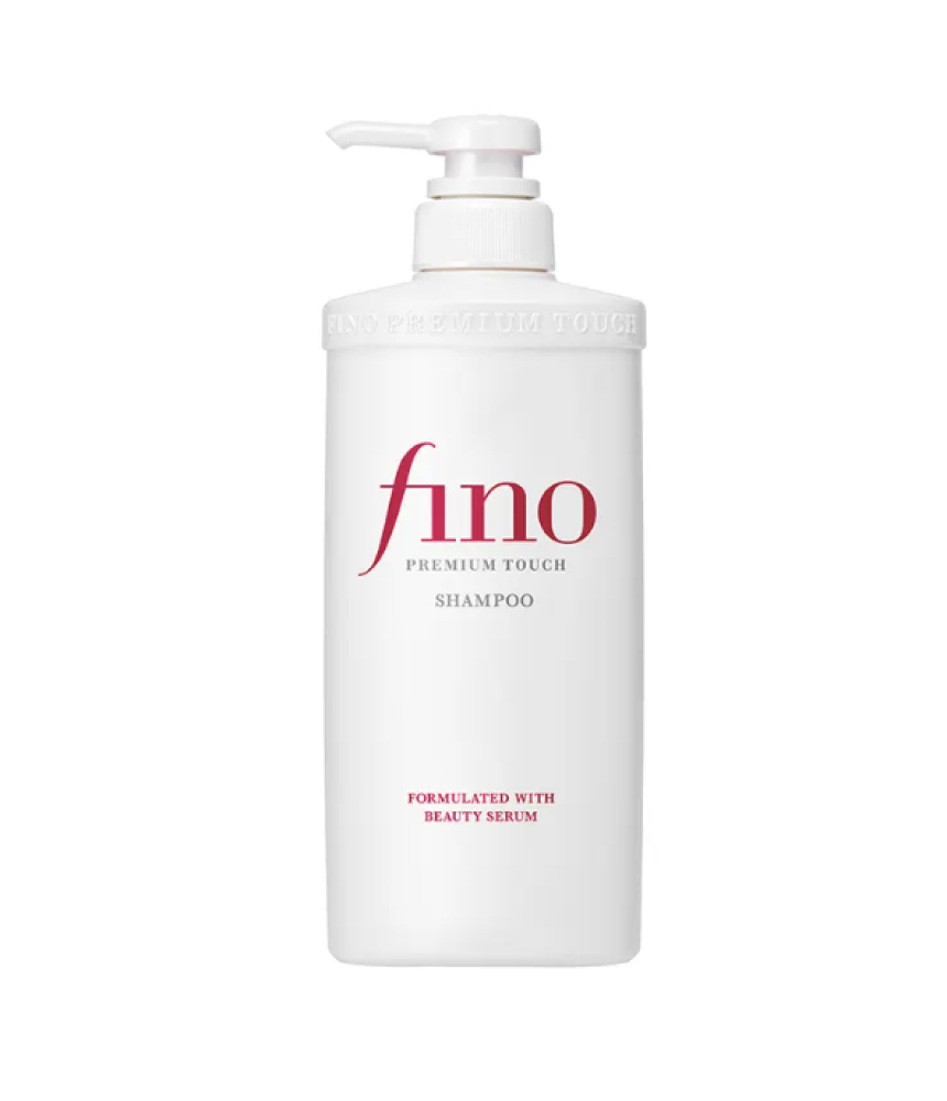 Fino Premium Touch Renewing Shampoo for Dry, Damaged, Curly, and Colored Hair – Shiseido 550ml