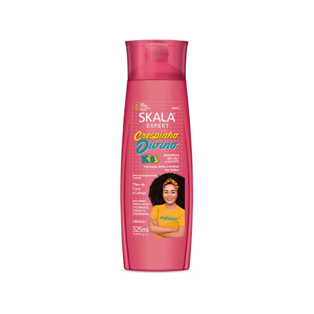 [7897042016396] Crispenio Defino Kids Shampoo with Flaxseed, Coconut & Panthenol – Scala Expert 325ml