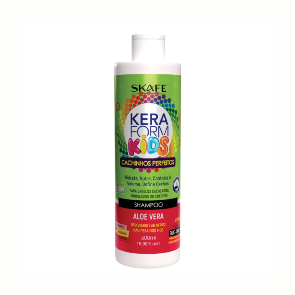 [7898658625064] Kera Form Kids Curly Shampoo with Aloe Vera – 500 ml