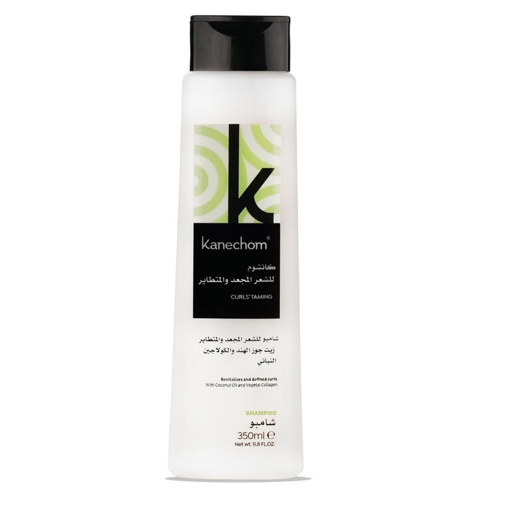 [7893694002619] Kanechom Curly Hair Shampoo with Coconut Oil & Collagen – 350 ml