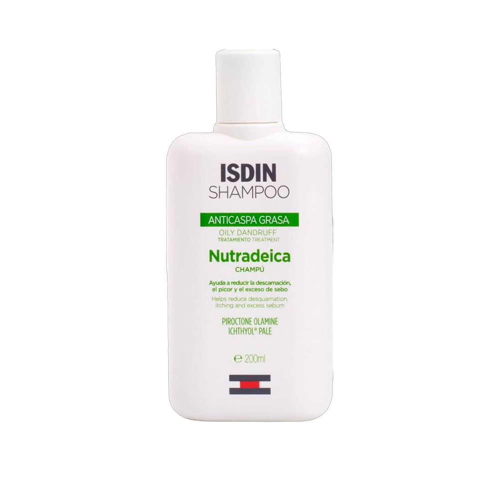 [8429420219175] ISDIN Nutriedica Anti-Dandruff Shampoo for Oily Scalp – 200ml