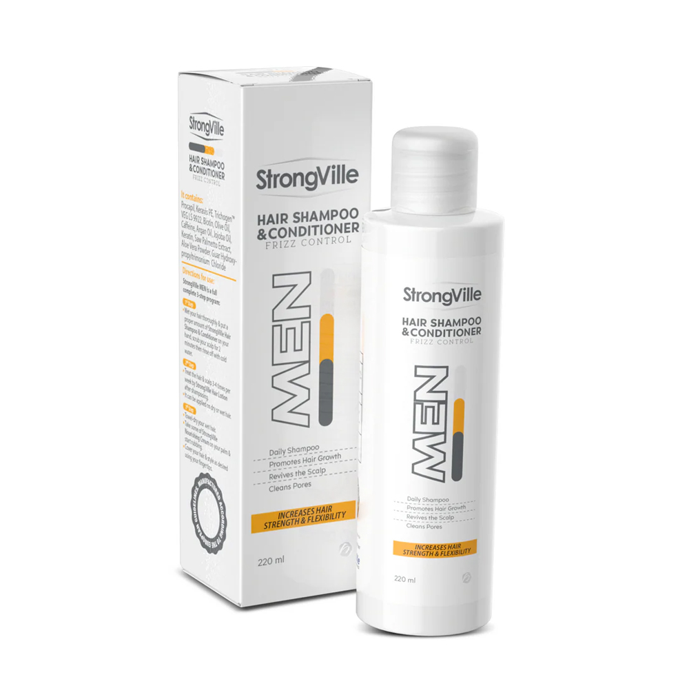 [6224008073697] StrongVille Men Hair Shampoo & Conditioner – 220ml