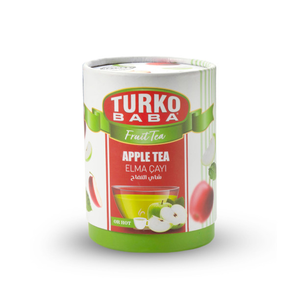 [8681414001337] Turco Baba Apple Tea with Fruit Pieces – Hot or Cold – 200g