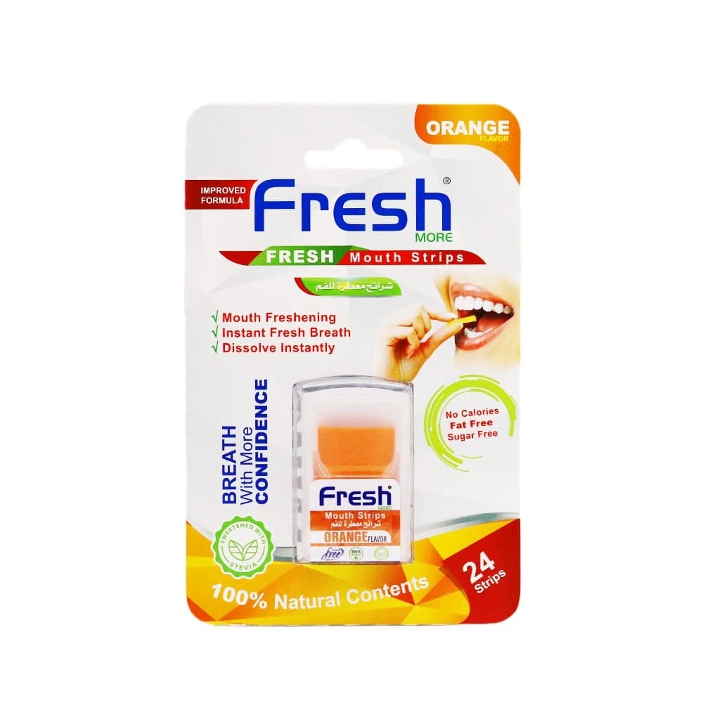 [6297001217122] Fresh More Flavored Oral Strips – Natural Flavors