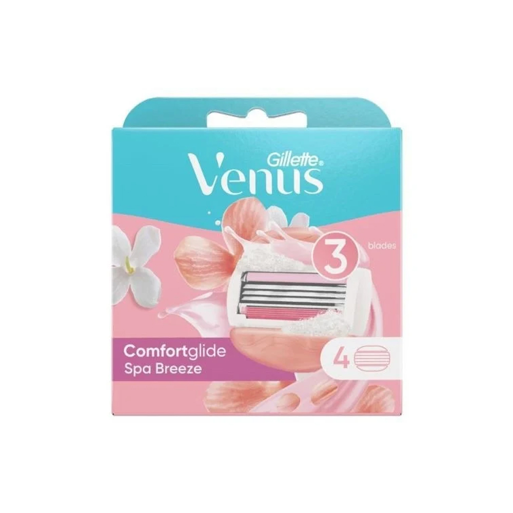[7702018967612] Gillette Venus Breeze Spa Razor Blades – 4 Cartridges