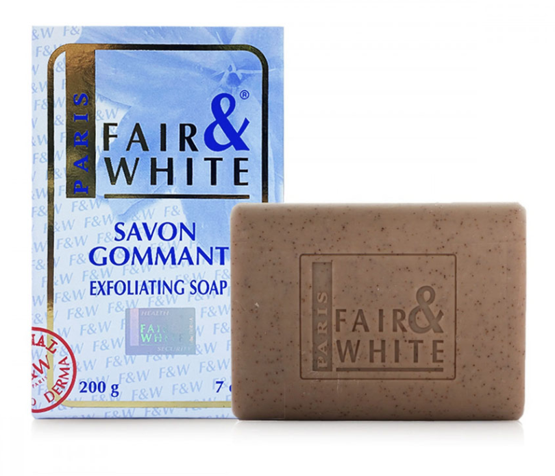 [877917005608] Fair & White Exfoliating Soap
