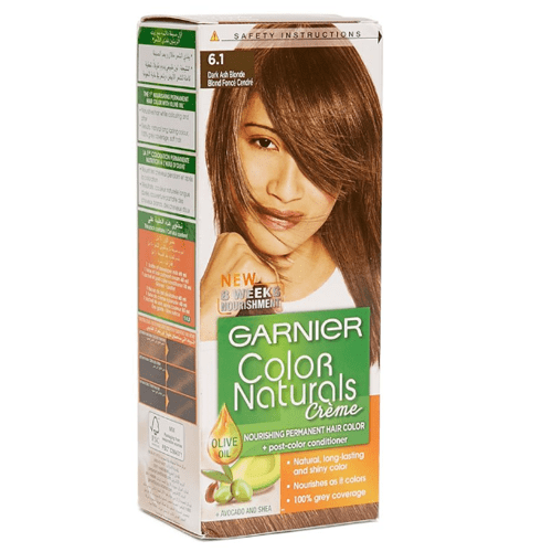 Garnier Color Naturals Crème Hair Color - 6.1 Dark Ash Blonde