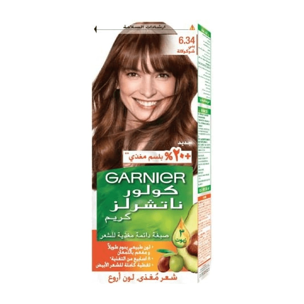 Garnier Color Naturals Cream Hair Dye – 6.34