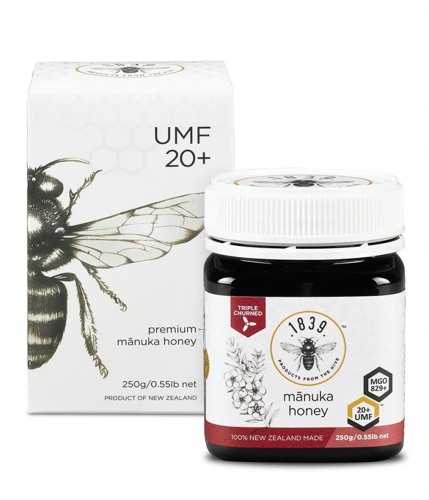 [9421015060406] عسل مانوكا UMF20 النيوزيلندي 250 جم