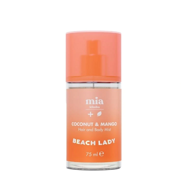 [8684438670237] Mia Clinica Coconut & Mango Beach Hair & Body Mist – 75 ml