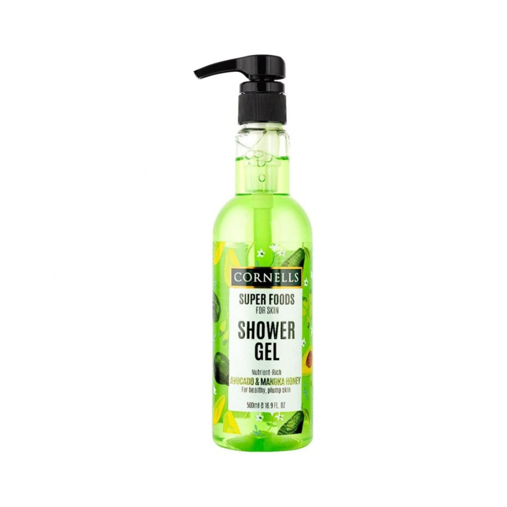 [6294015165753] Cornells Superfoods Avocado & Manuka Honey Deeply Nourishing Body Wash (500 ml)