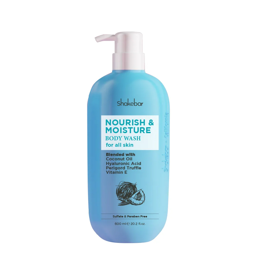 [811131036550] Shakebar Coconut Oil Nourishing & Moisturizing Body Wash (600 ml)