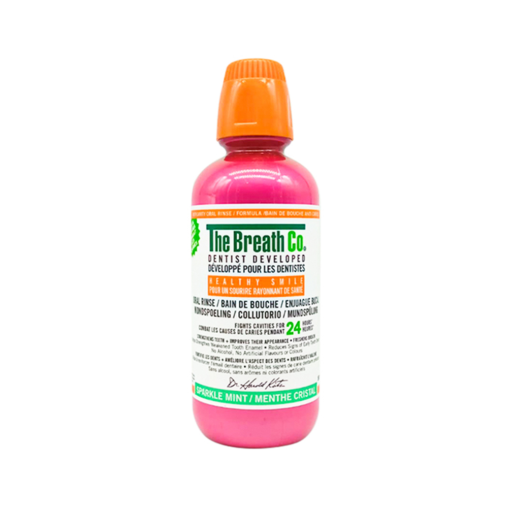 [697029995204] The Breath Co. Healthy Smile Oral Rinse - Sparkle Mint (500 ml)