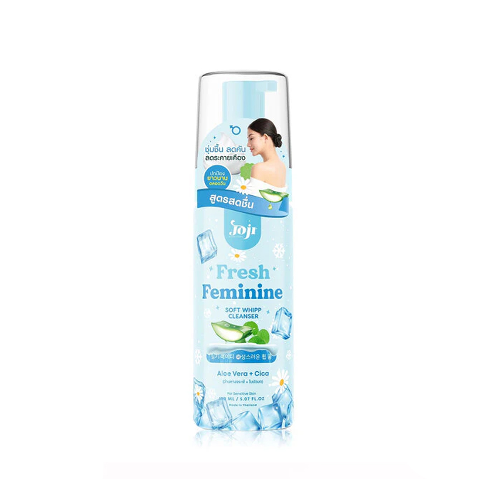 [8859690403316] Fresh Feminine Soft Whipp Cleanser – Aloe Vera & Cica – 150 ml
