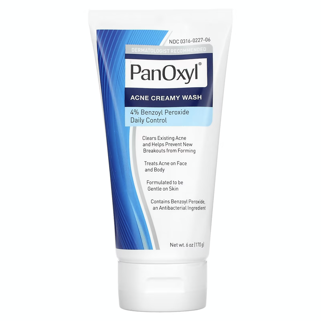 [303160227066] Panoxyl 4% Benzoyl Peroxide Acne Creamy Wash