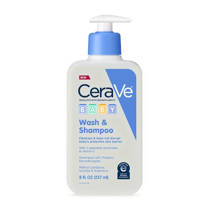 [3606000560192] CeraVe® Baby Wash & Shampoo