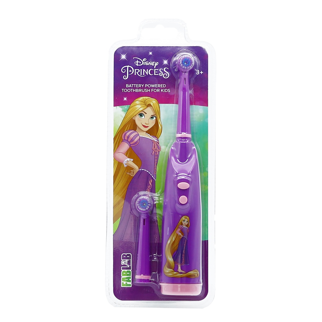 Children's Battery Powered Toothbrush - From Fab Lab Multiple Kids Options - Princess
