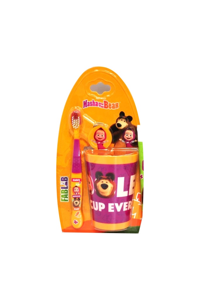 Nickelodeon Children's Toothbrush Set - From Fab Lab (Multiple Kids Options) - Maha and Bear