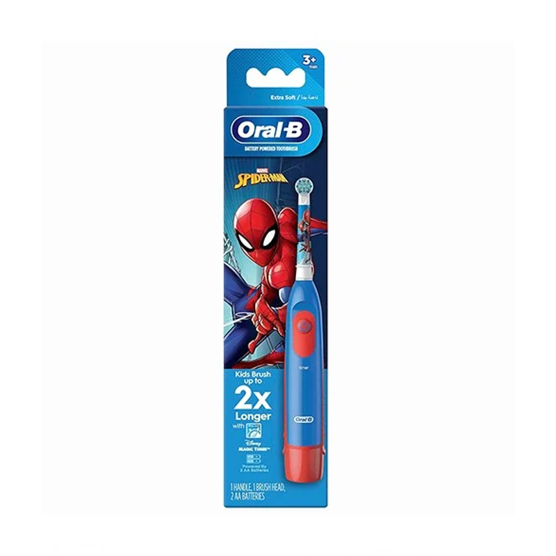 [4210201446187] Oral-B Spider-Man 3+ Kids Electric Toothbrush