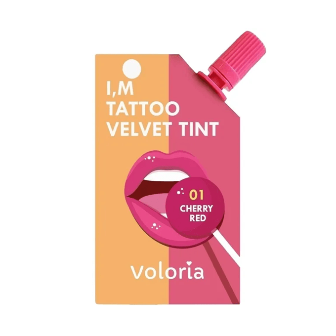 [8809388241553] Foloria I AM Tattoo Velvet Tint – Lips & Cheeks