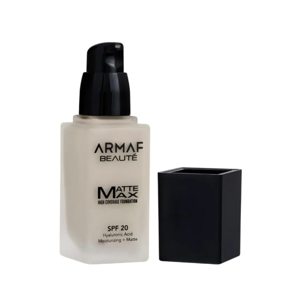 [6294015189902] Armaf Beauty Max High Coverage Matte Foundation SPF 20 – 30 ml