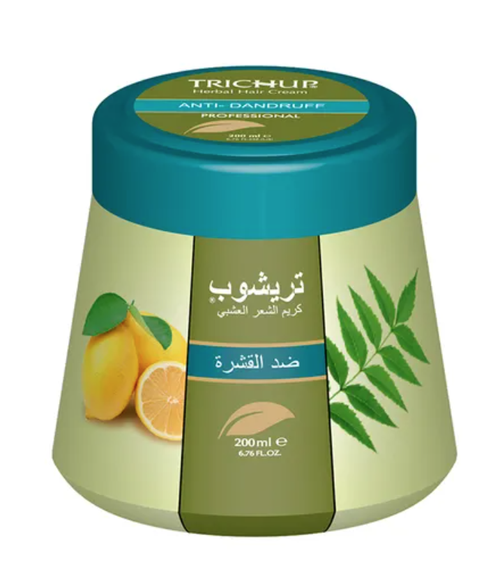 [8904023008949] كريم الشعر العشبي ضد القشرة من تريشوب 200مل