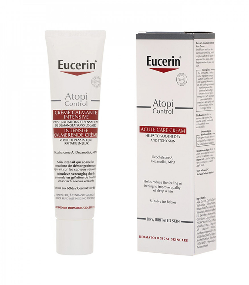 [4005808858736] Eucerin AtopiControl Acute Care Cream – 40ml