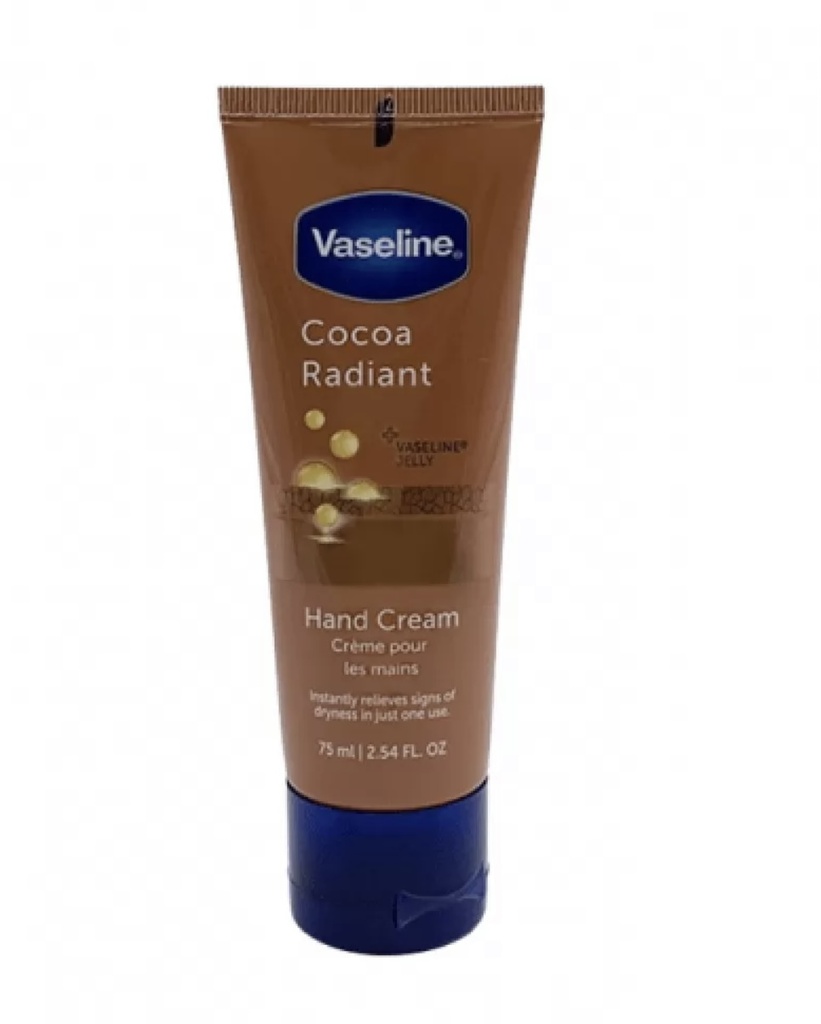 [6281006551138] Vaseline – Cocoa Hand Cream 75ml