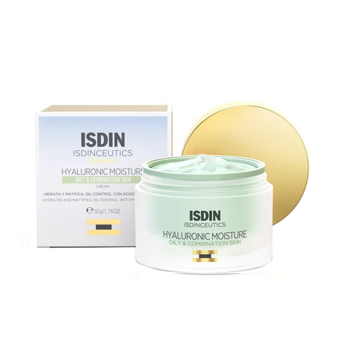 [8429420223349] ISDIN Isdinceutics Hyaluronic Moisture Cream for Oily/Combination Skin – 50 g