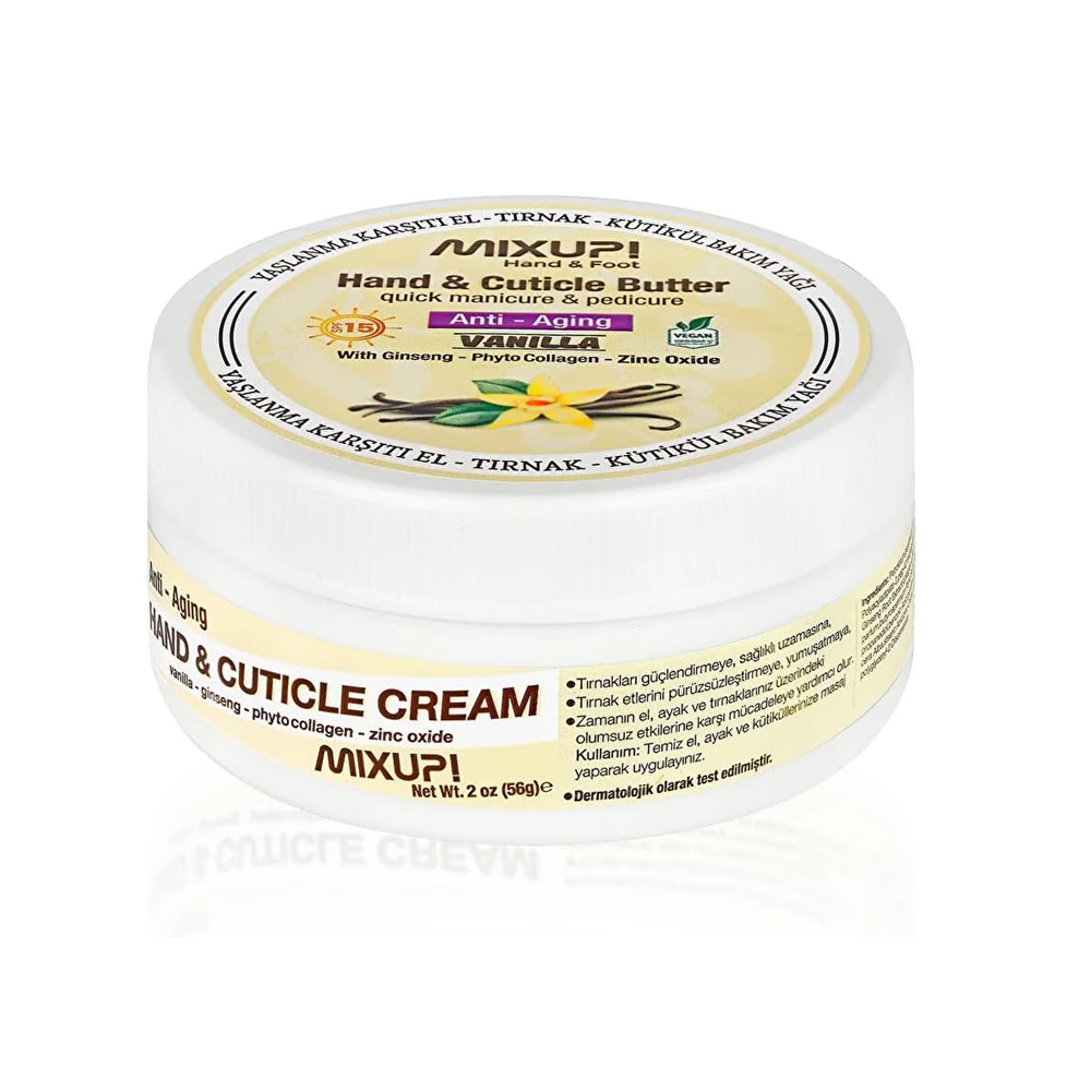 [8683071842124] Mixup Vanilla Butter Cream for Hands & Skin – Anti-Aging – 56 g