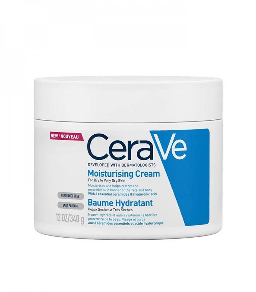 [3337875597227] CeraVe Moisturizing Cream for Dry Skin – 340 g