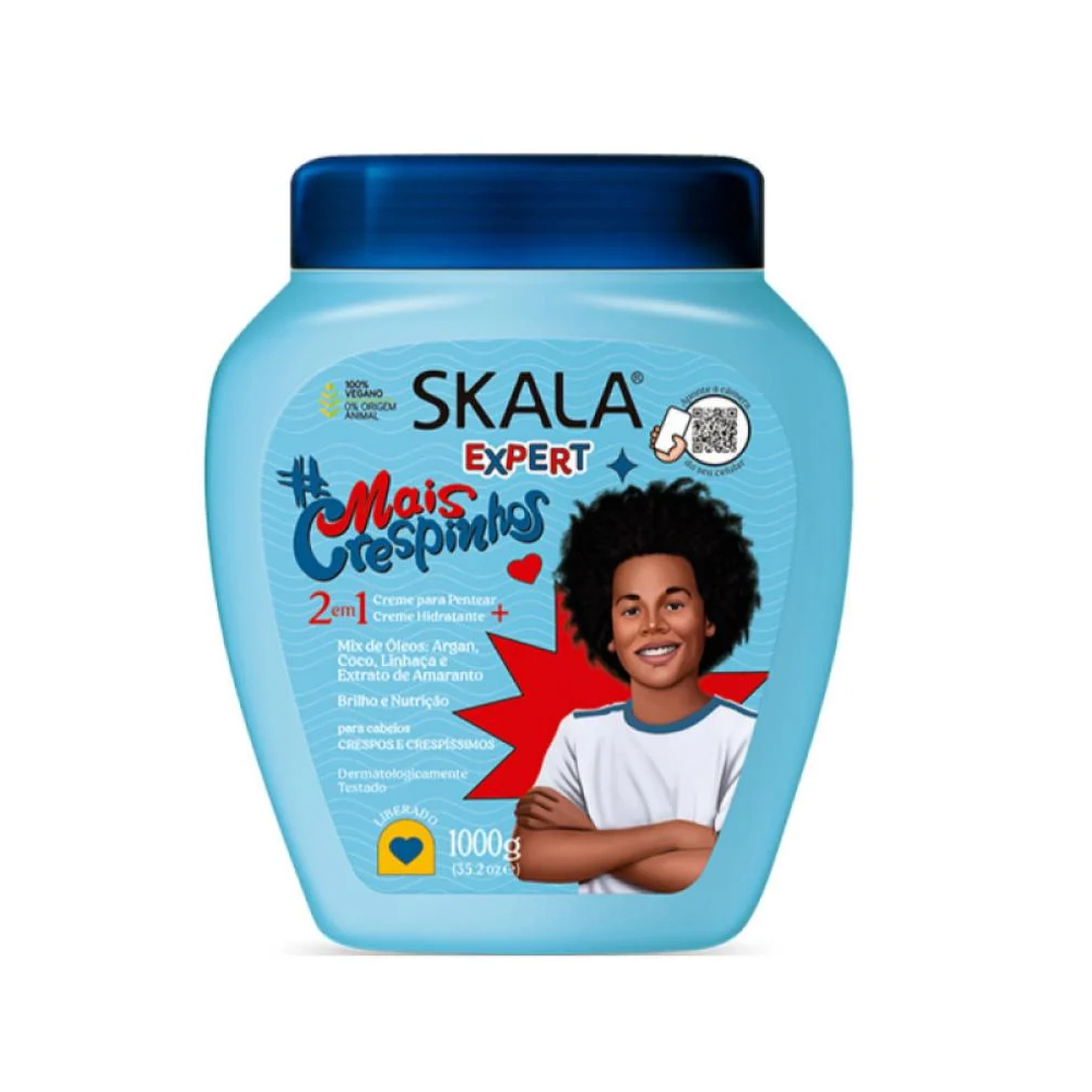 [7897042017829] Skala Miss Crespinhos Kids Hair Cream – 1000 g