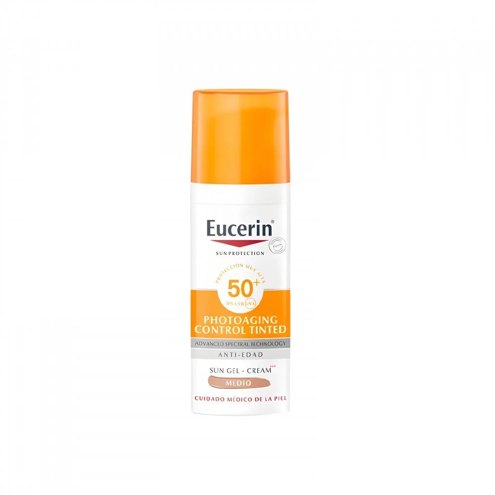 [4005800300813] Eucerin CC Cream Sunscreen SPF 50 – Tinted Face Protection
