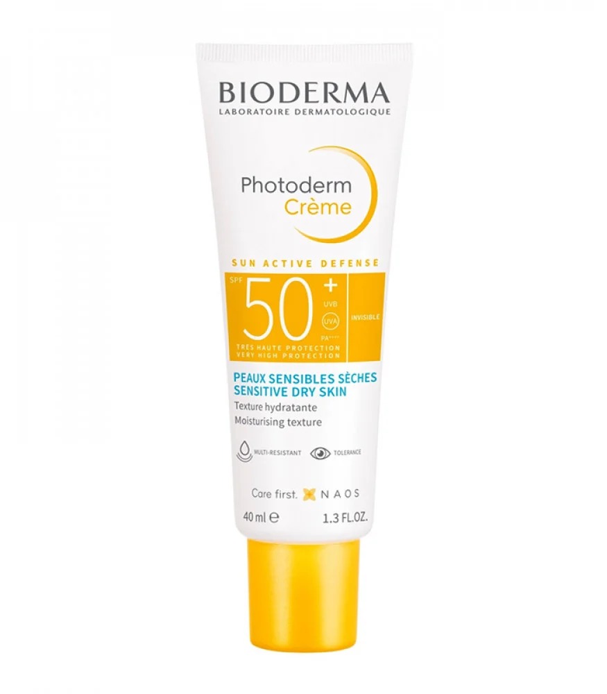 [3701129803523] Bioderma Photoderm Cream SPF 50+ – Invisible Finish Sunscreen (40 ml)