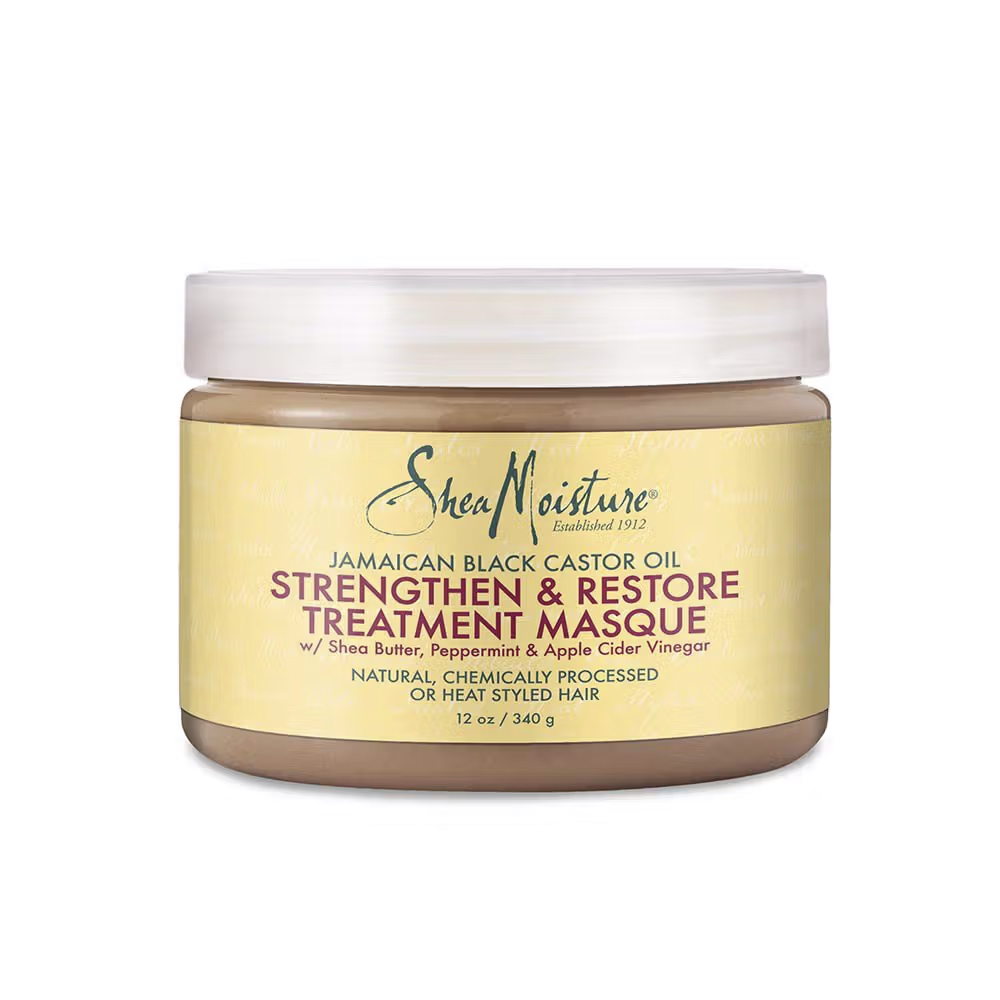 [764302215554] Shea Moisture Jamaican Black Castor Oil Hair Treatment Mask 🖤