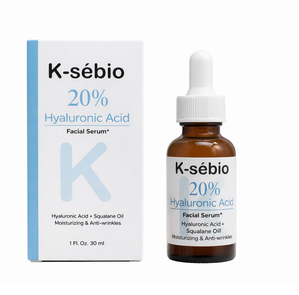 [797885510006] K-Sebio Hyaluronic Acid 20% Face Serum – 30 ml