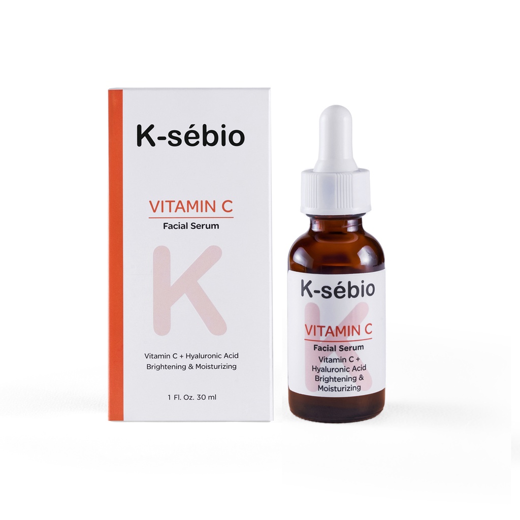 [797885510013] KCSEBIO Vitamin C + Hyaluronic Acid Serum – Brightening & Hydrating – 30ml