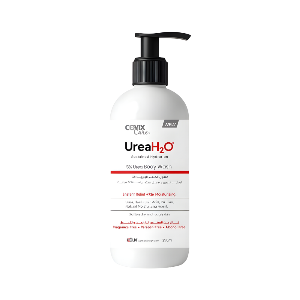 Cofix Body Wash with 5% Urea for Cleansing and Hydration of Dry and Sensitive Skin – 250 ml