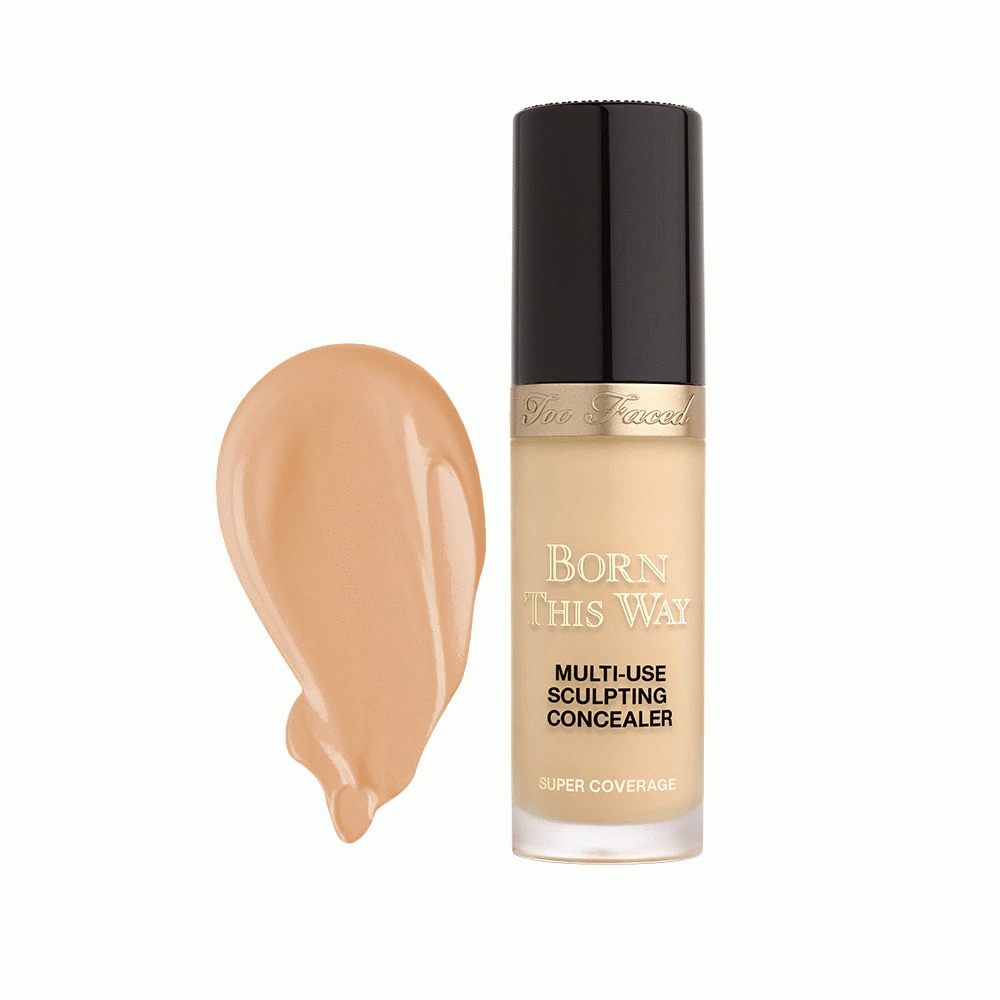 [651986006366] Too Faced – Born This Way Super Coverage Concealer (Light Beige, 13.5 ml)