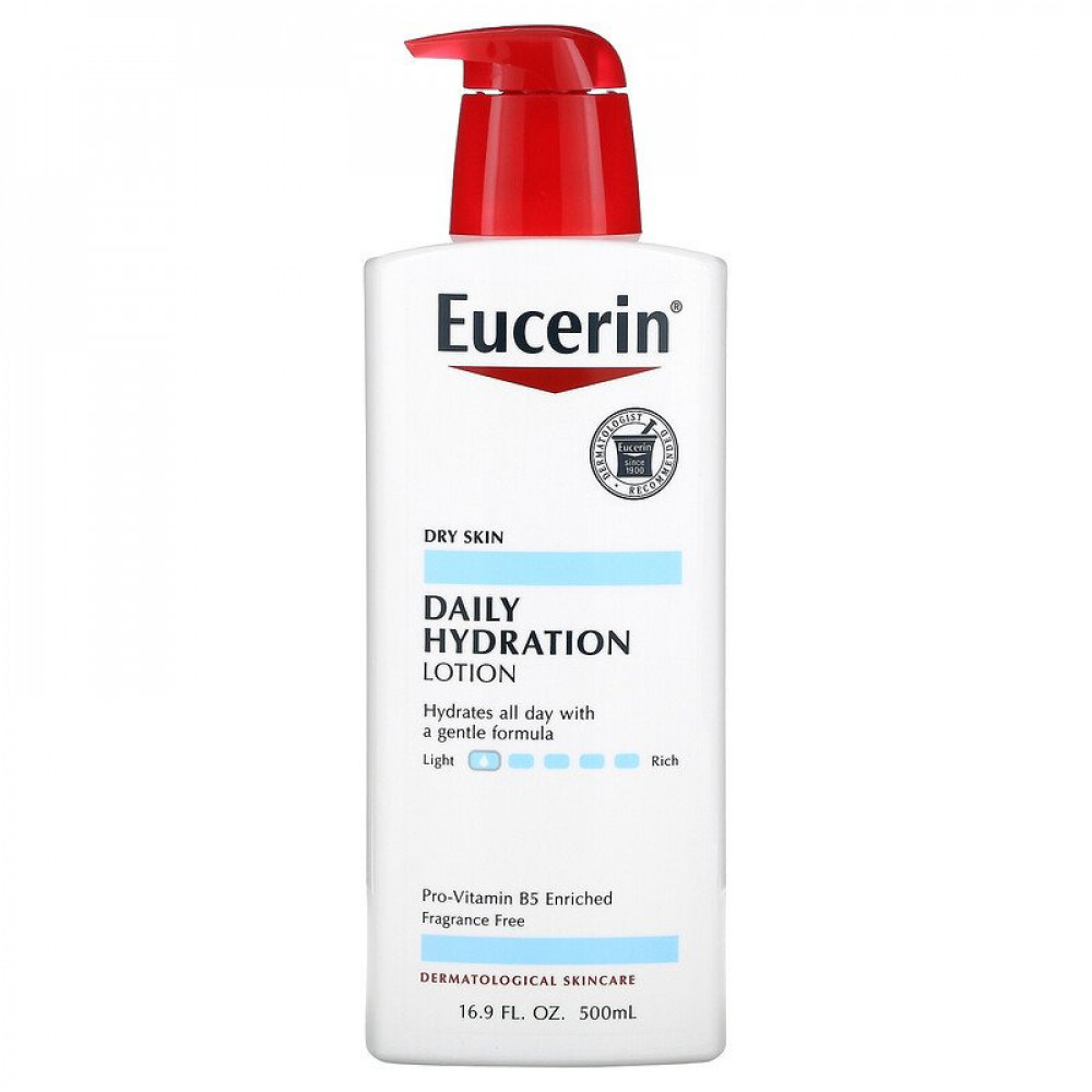 [072140003043] Eucerin Daily Hydration Fragrance-Free Lotion (500 ml)