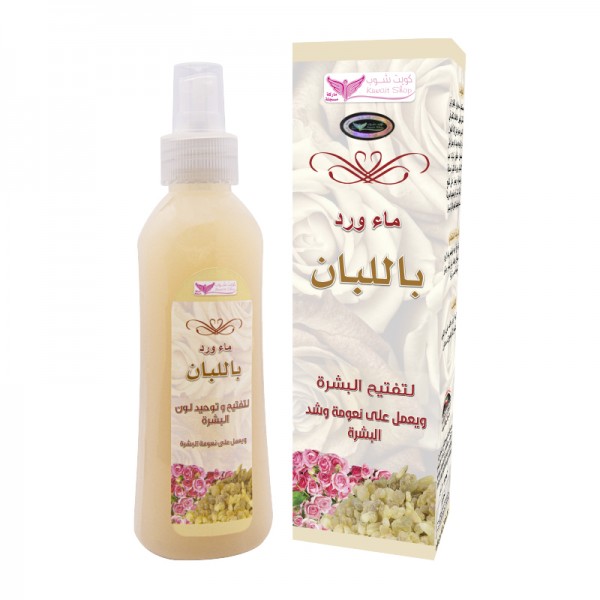 ماء الورد باللبان من كويت شوب 200 مل