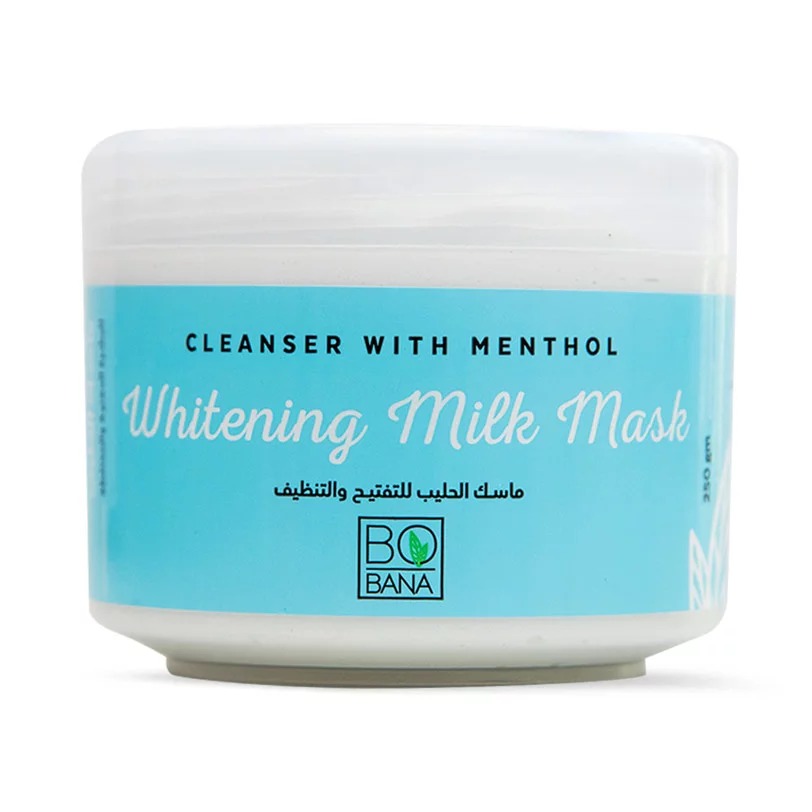 [6222019610818] Milk Brightening & Cleansing Mask with Menthol 250g - Bobana